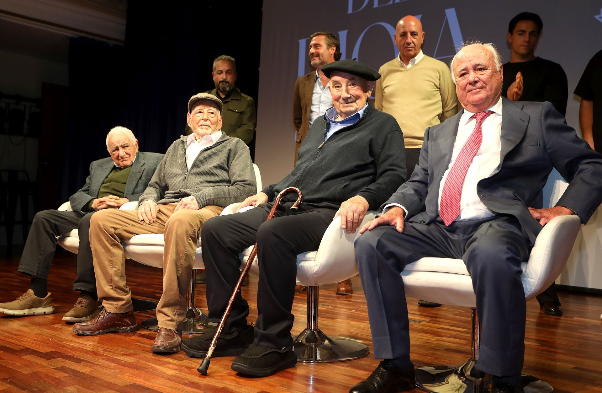 Estreno por todo lo alto del documental 'Estirpes del Rioja, la pasión que se hereda'